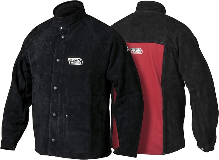 Lincoln Electric K2989 heavy duty leather jacket